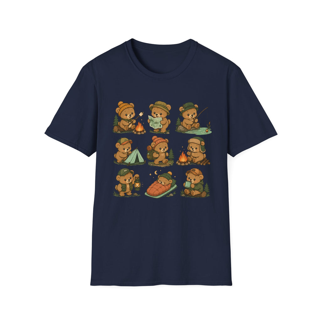 Camping Bears -T-Shirt