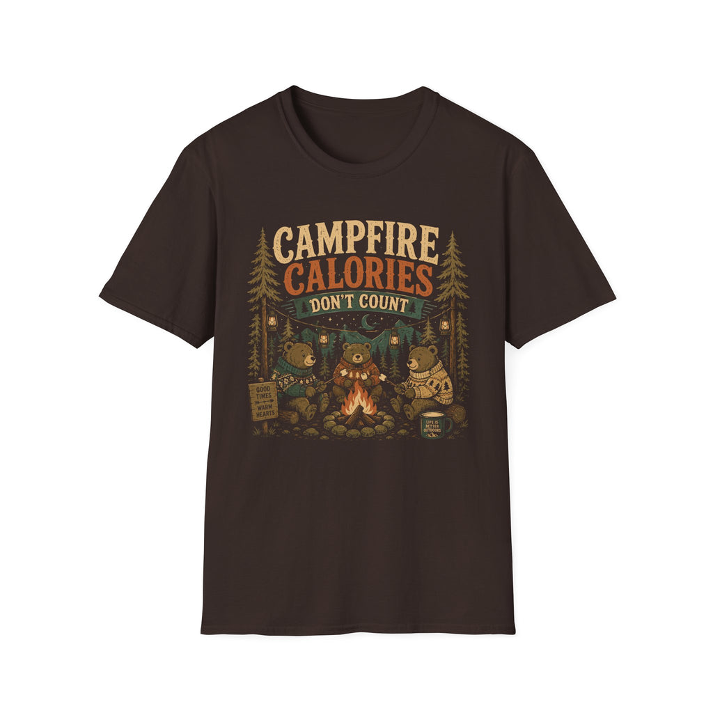Campfire Calories Dont Count - T-Shirt