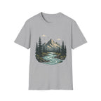 Mountain River Scene T-Shirt