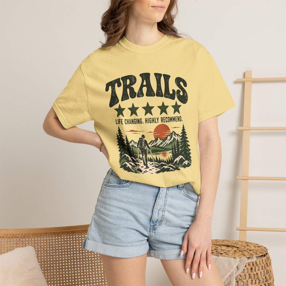 5 Star Trails - Comfort Colors T-Shirt