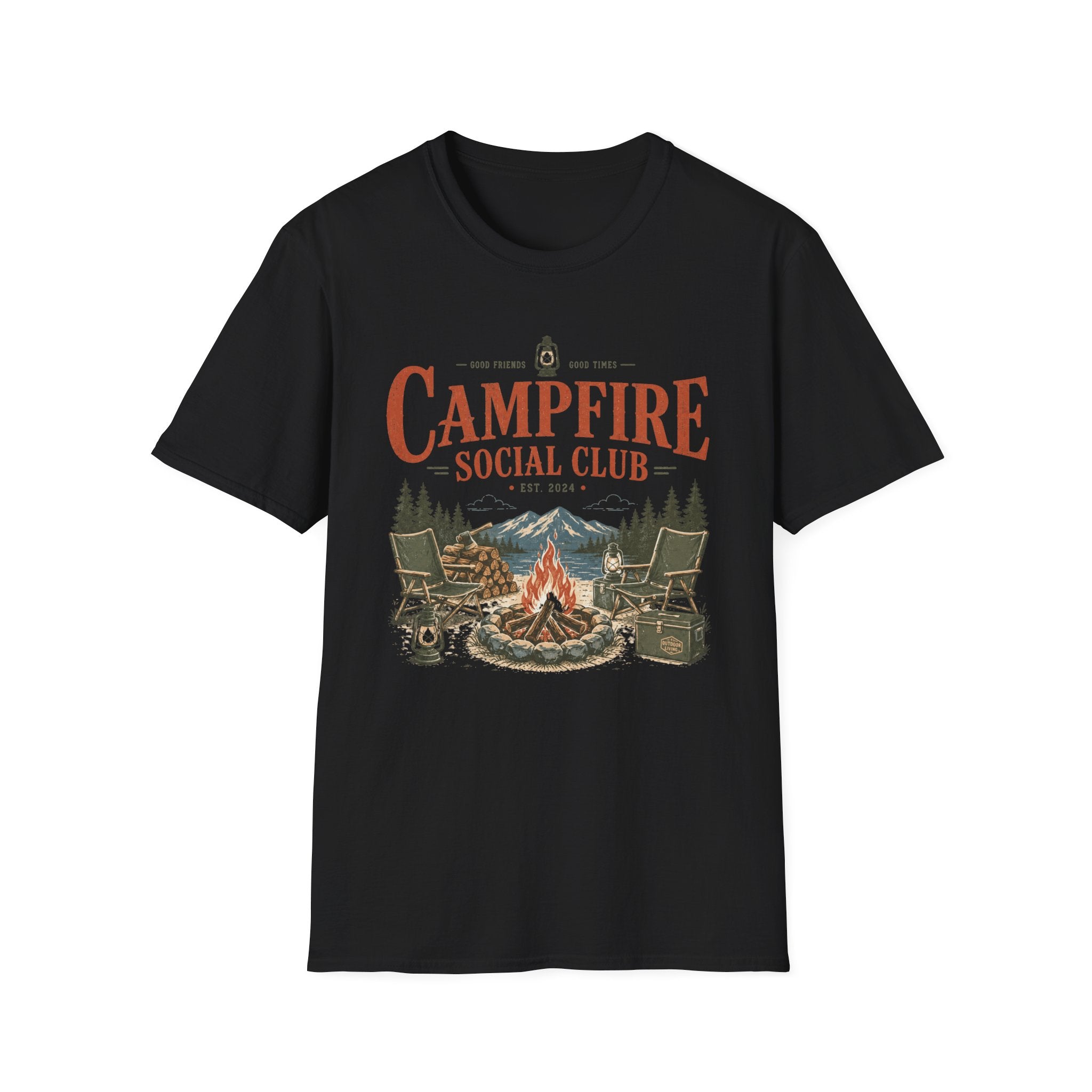 Camp Fire Social Club- T-Shirt