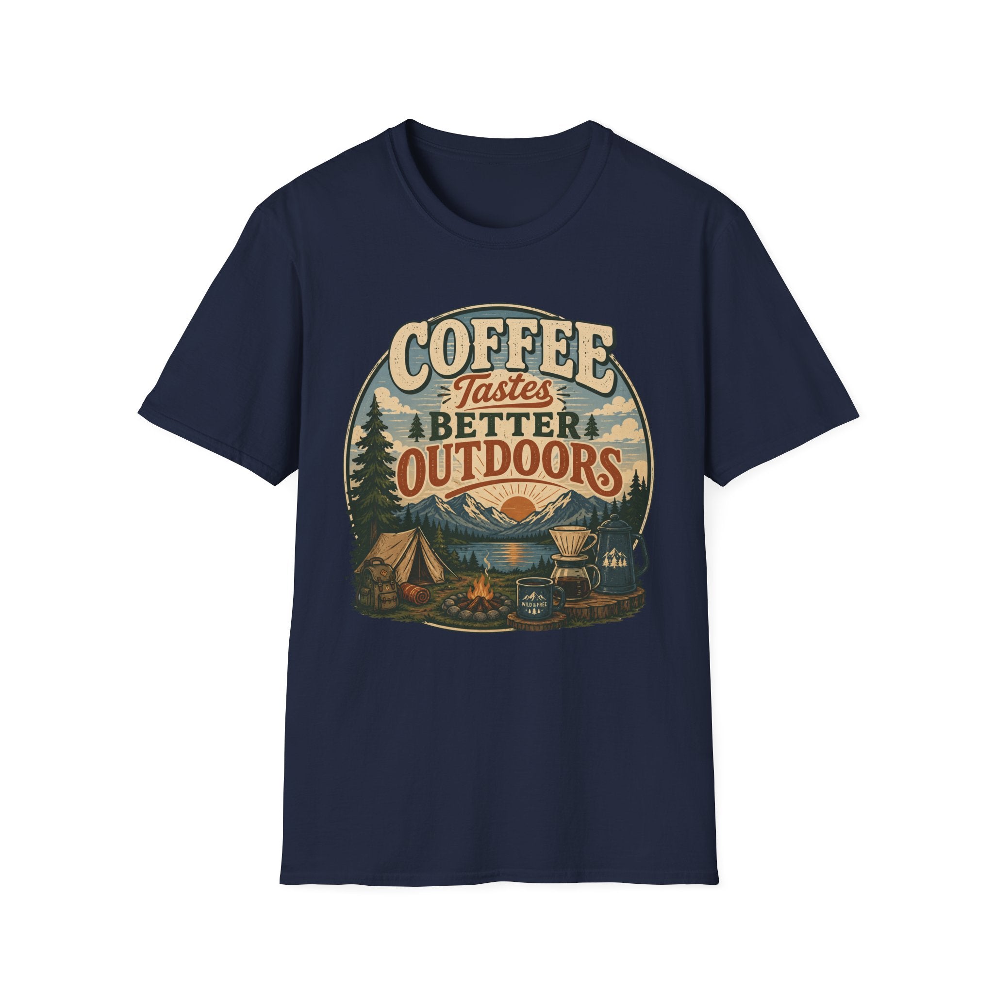 Coffee and Camp - T-Shirt