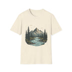 Mountain River Scene T-Shirt