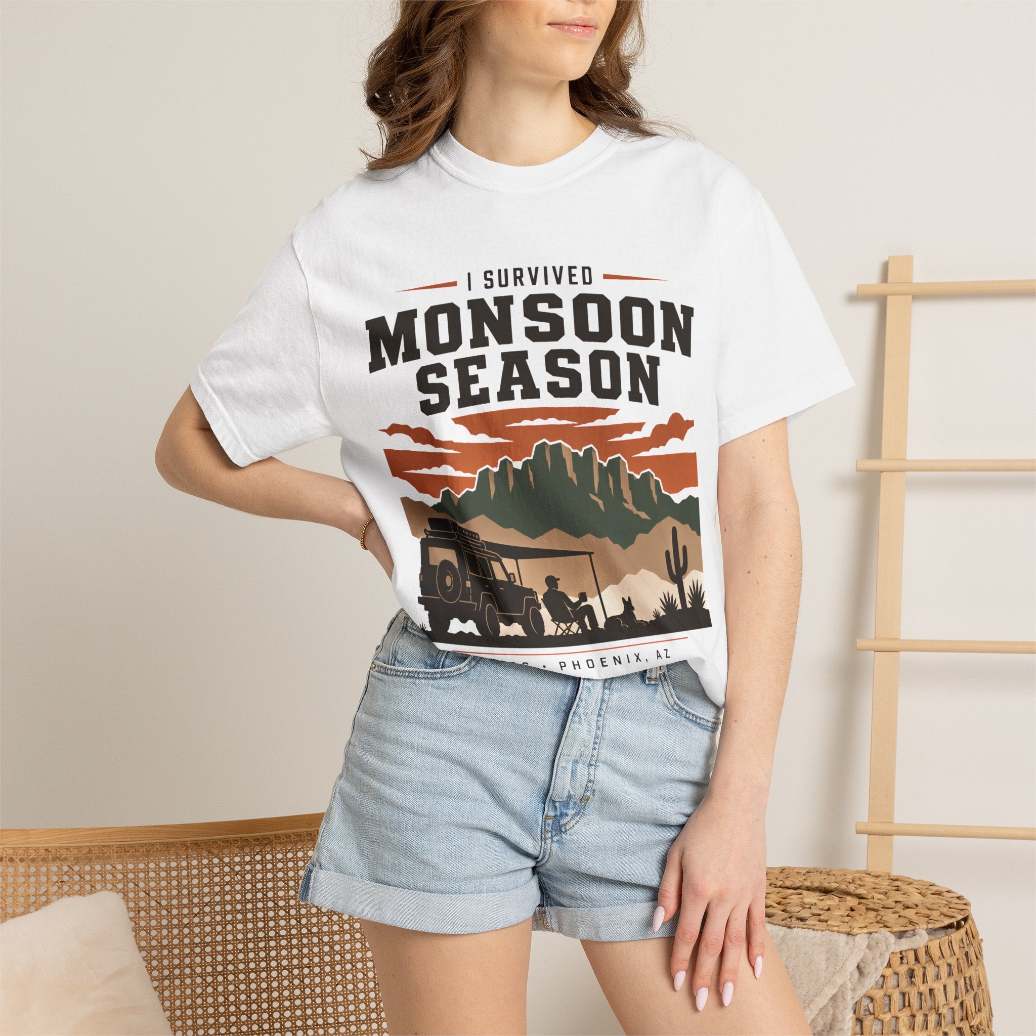 I Survived Monsoon 2026 - Comfort Colors T-Shirt