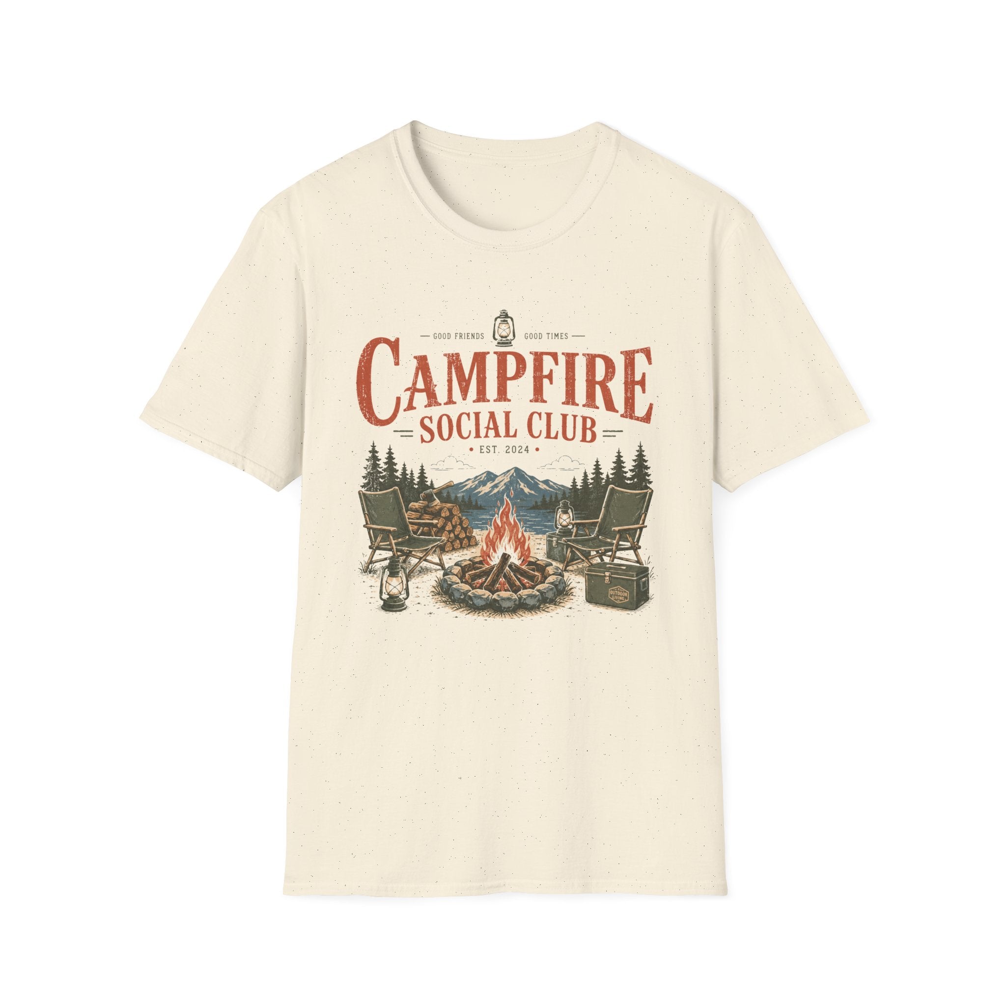 Camp Fire Social Club- T-Shirt