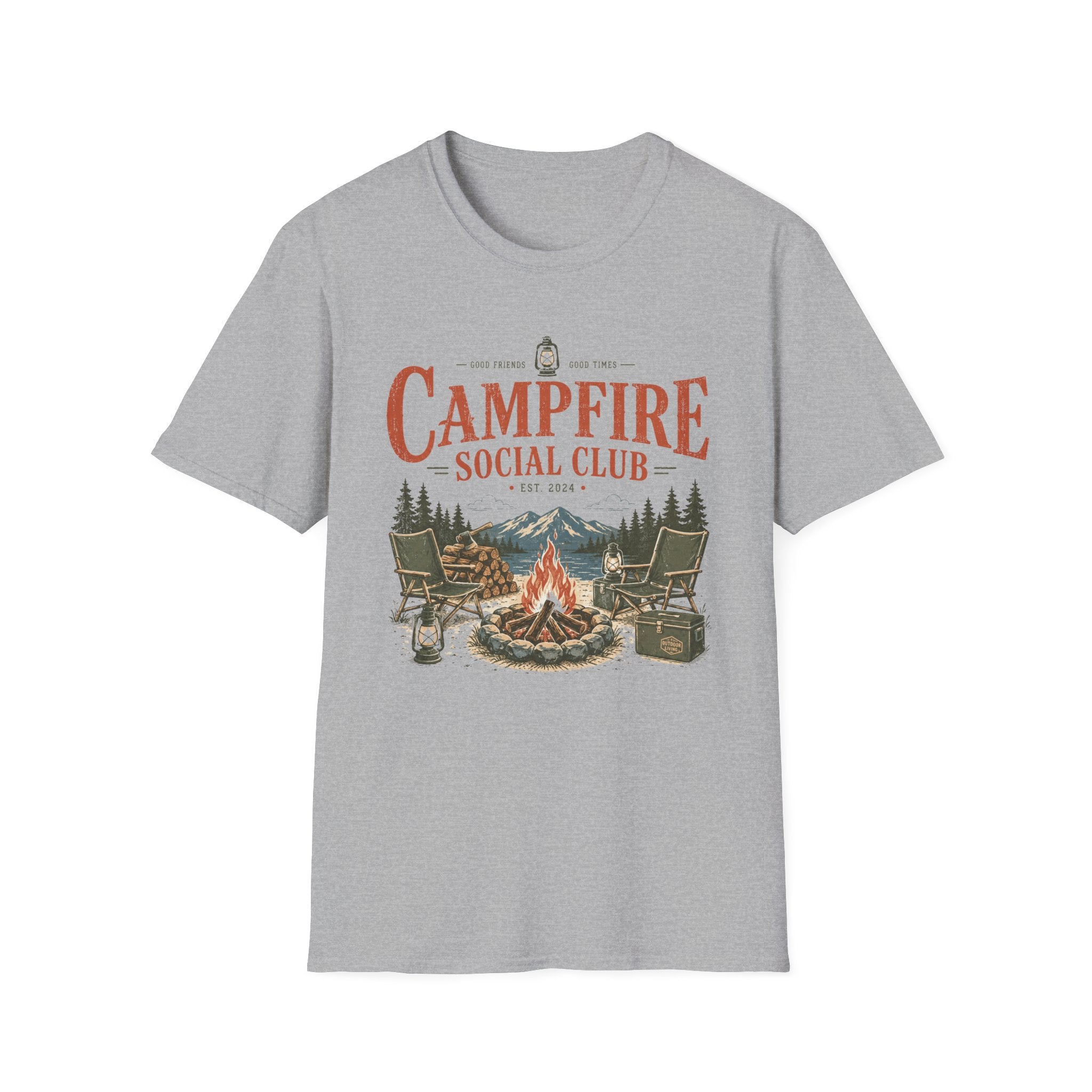 Camp Fire Social Club- T-Shirt