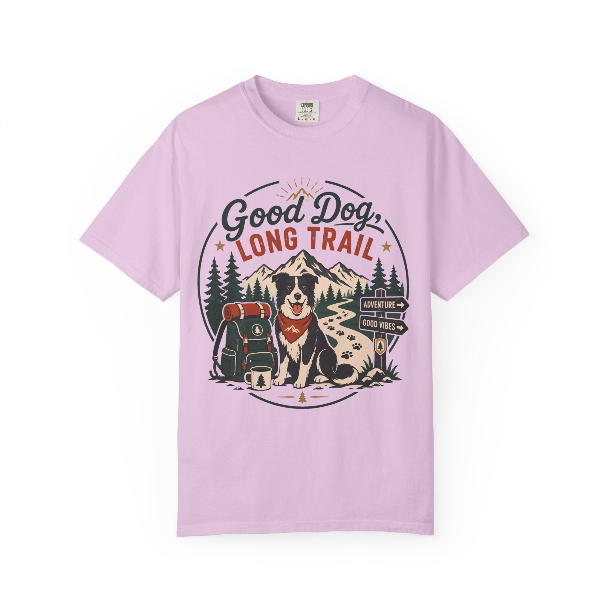 Good Dog Long Trail - Comfort Colors T-Shirt
