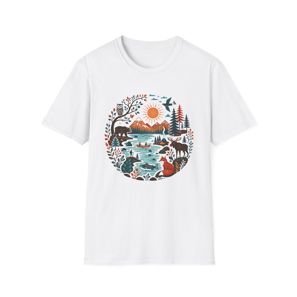 Wildlife Nature Circle T-Shirt