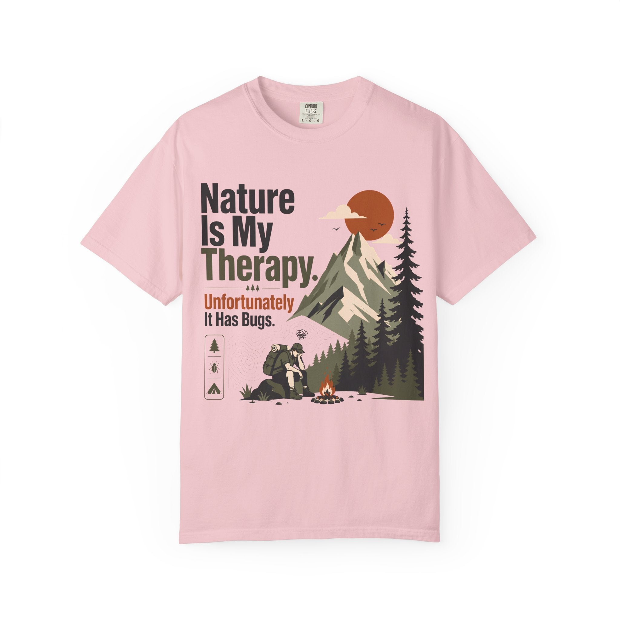 Nature is my Therapy - Comfort Colors T-Shirt