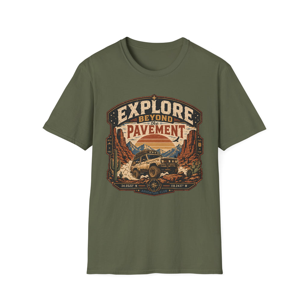 Explore Pavement- T-Shirt