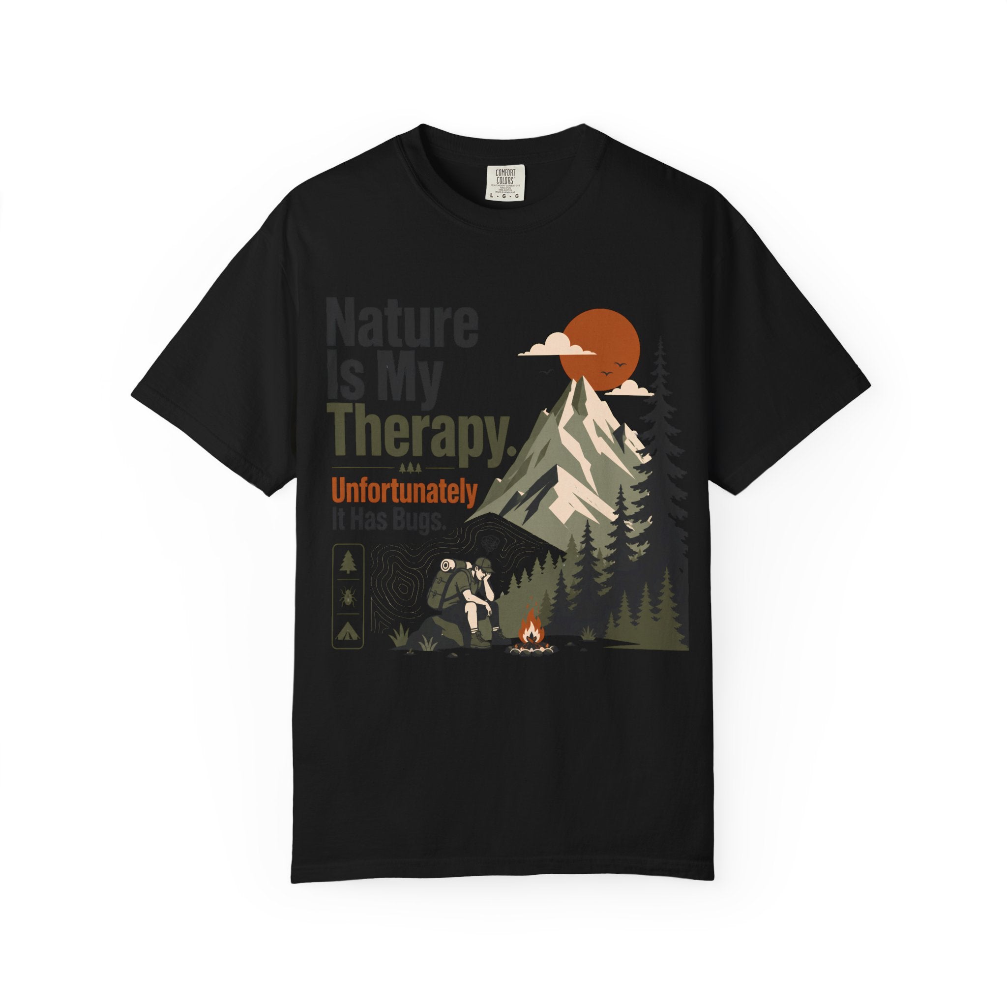 Nature is my Therapy - Comfort Colors T-Shirt