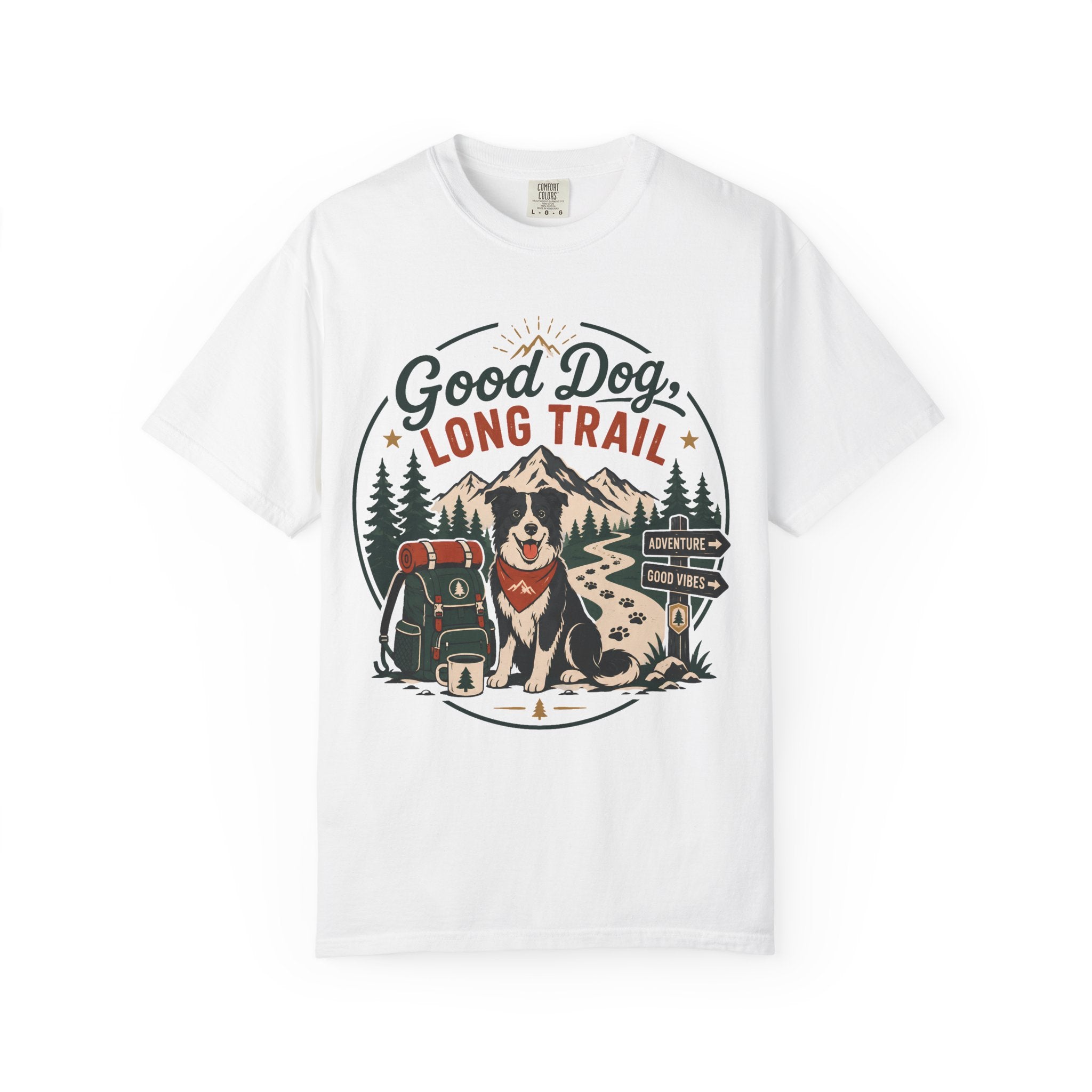 Good Dog Long Trail - Comfort Colors T-Shirt