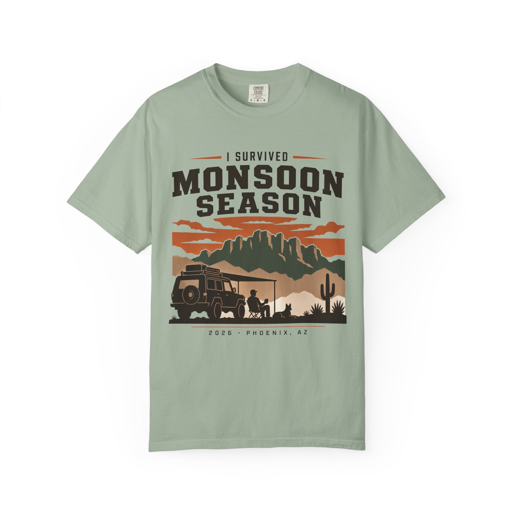 I Survived Monsoon 2026 - Comfort Colors T-Shirt