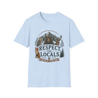 Respect The Locals Wildlife Badge T-Shirt