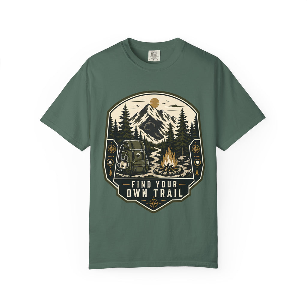 Find your own trail - Comfort Colors T-Shirt