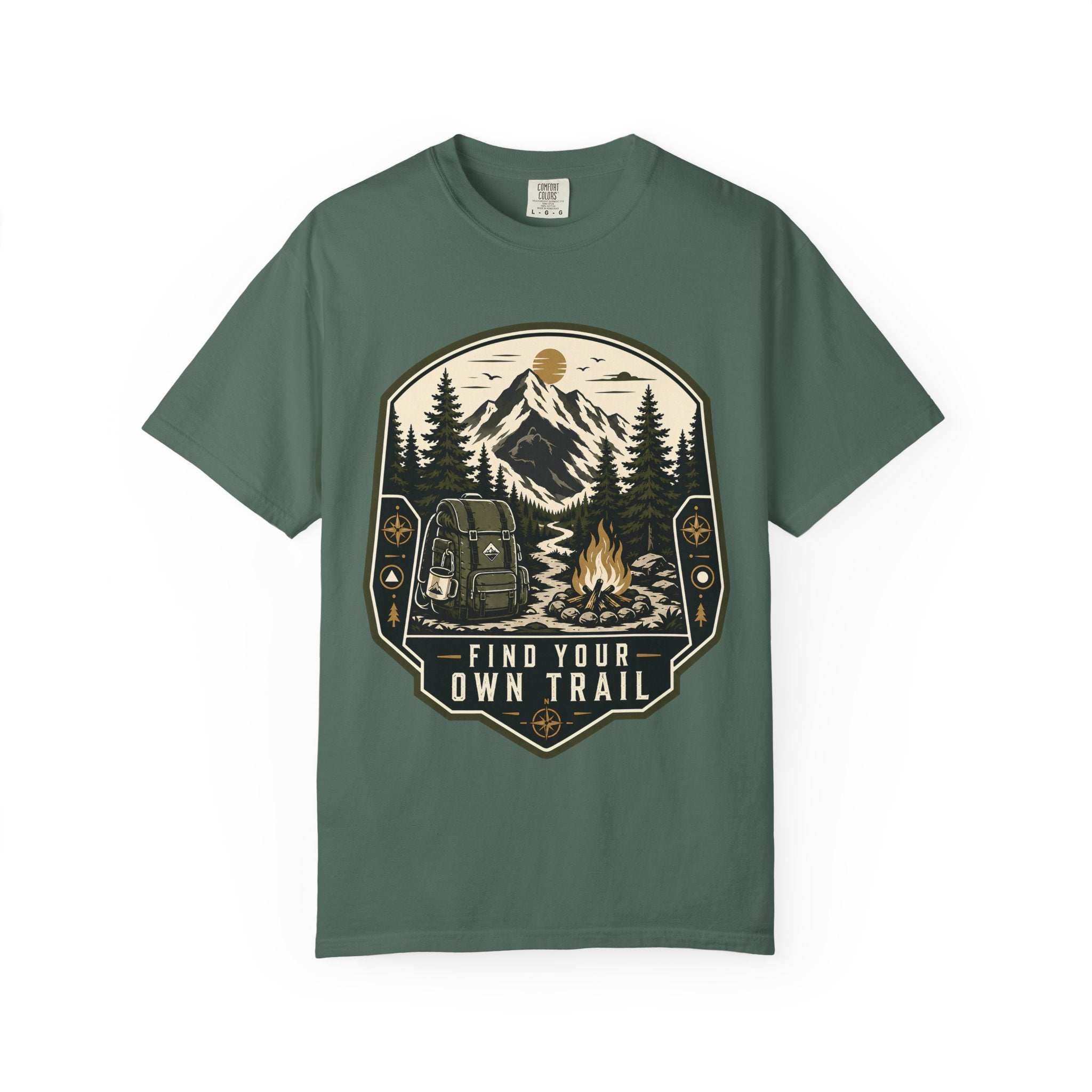 Find your own trail - Comfort Colors T-Shirt