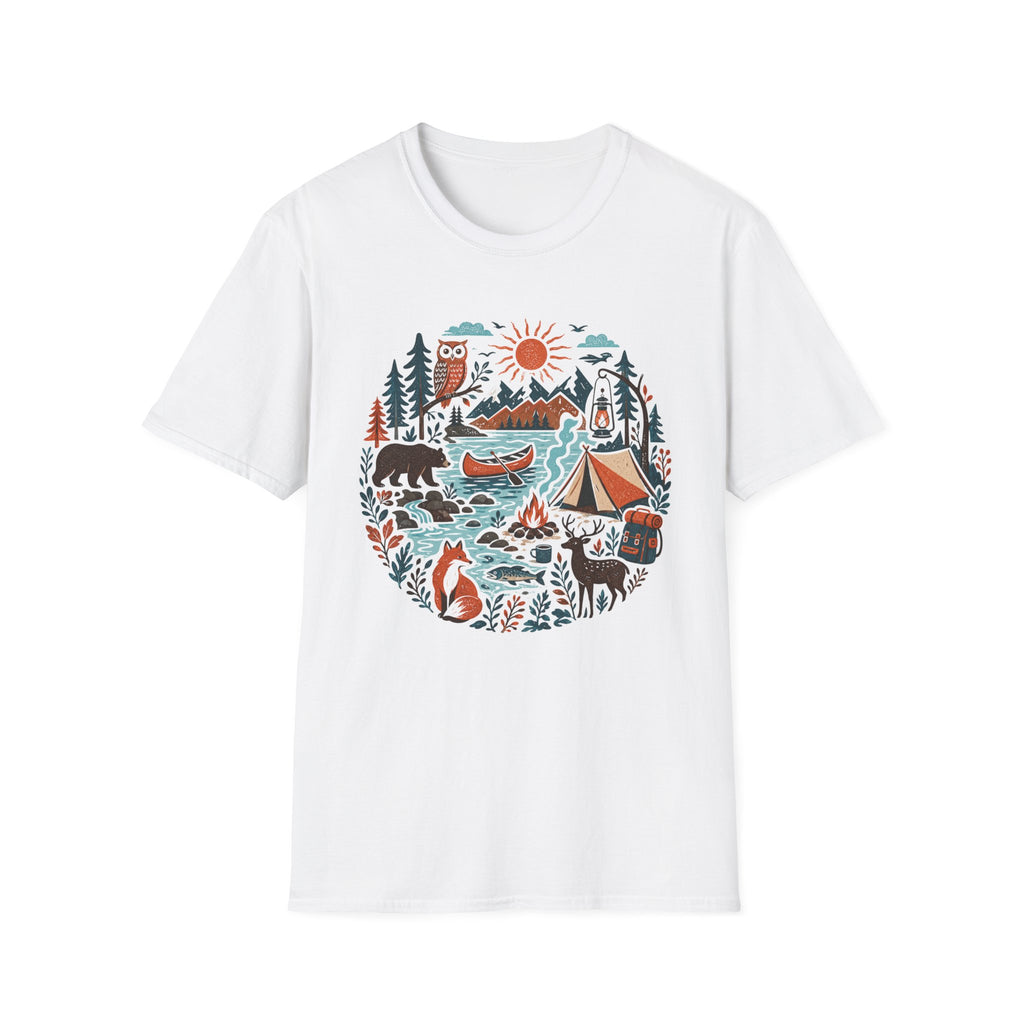 Camp Fire Circle - T-Shirt