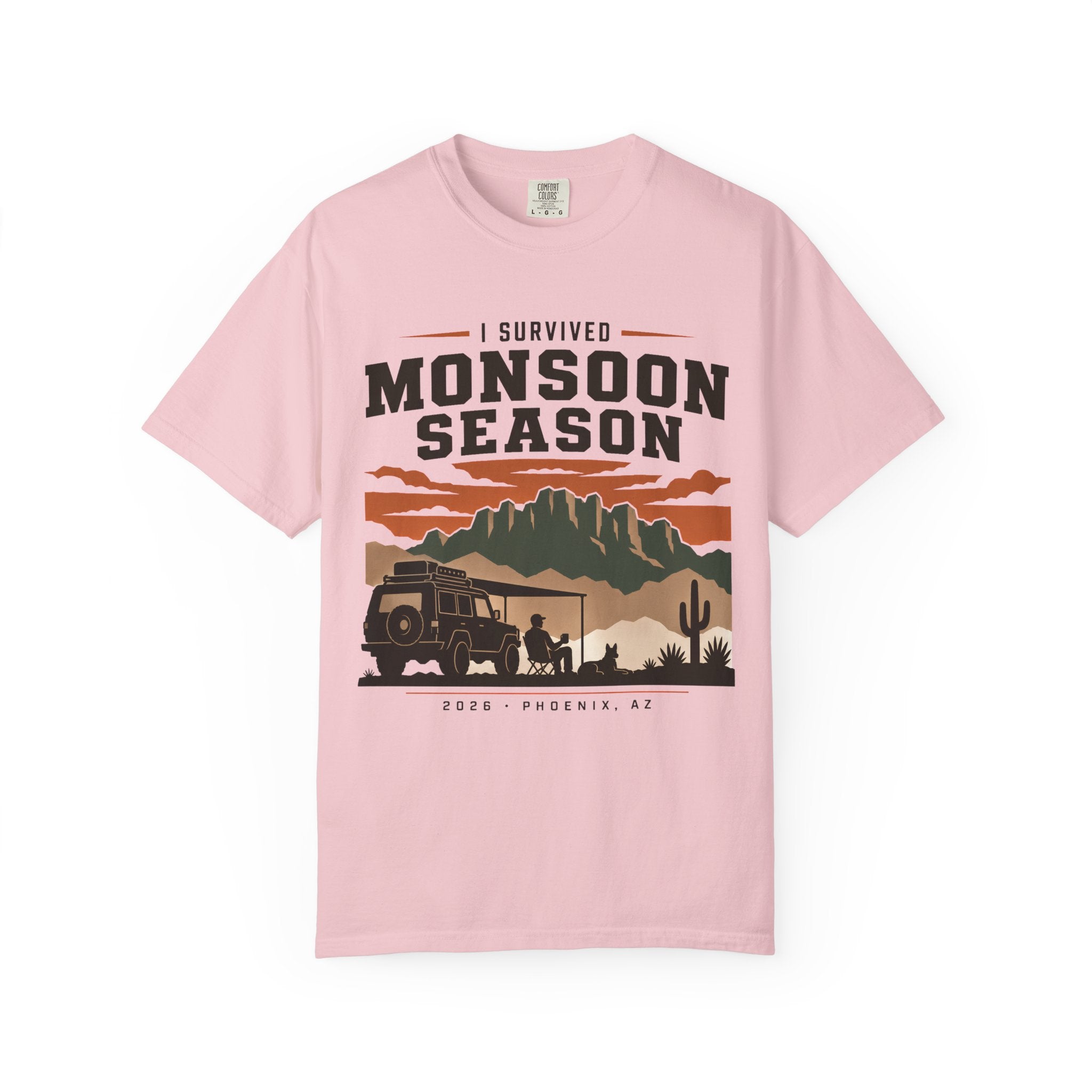 I Survived Monsoon 2026 - Comfort Colors T-Shirt