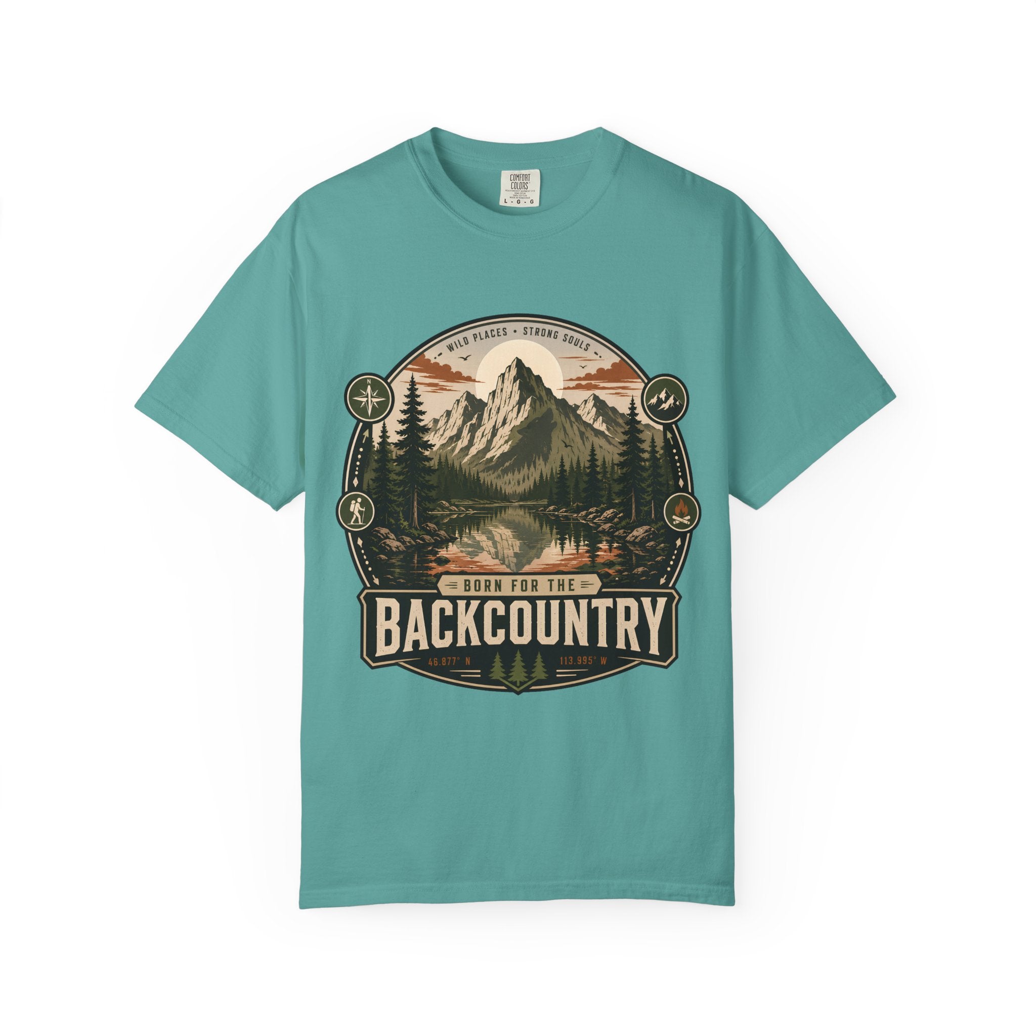 Born for the Backcountry - Comfort Colors T-Shirt