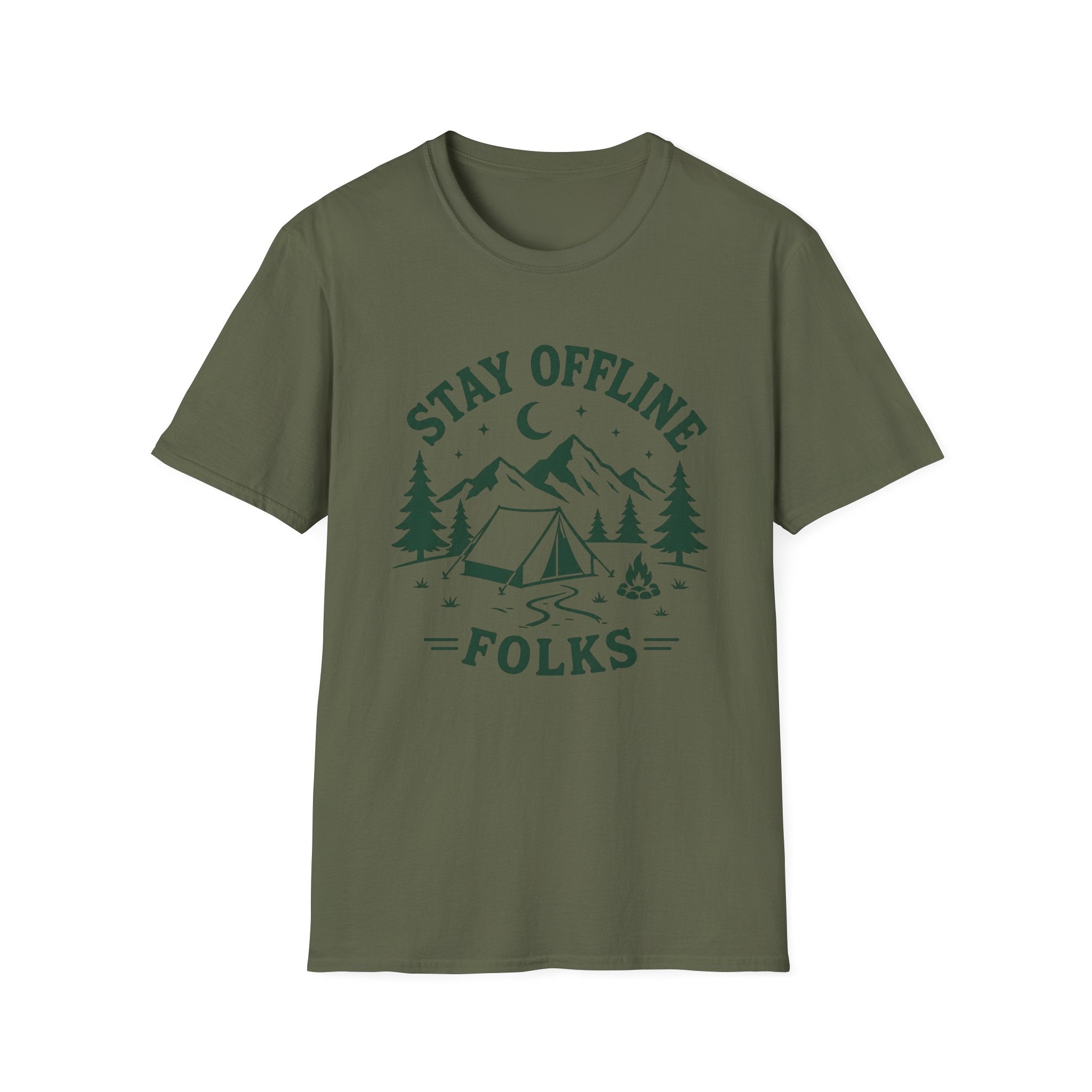 Stay Offline Folks- T-Shirt