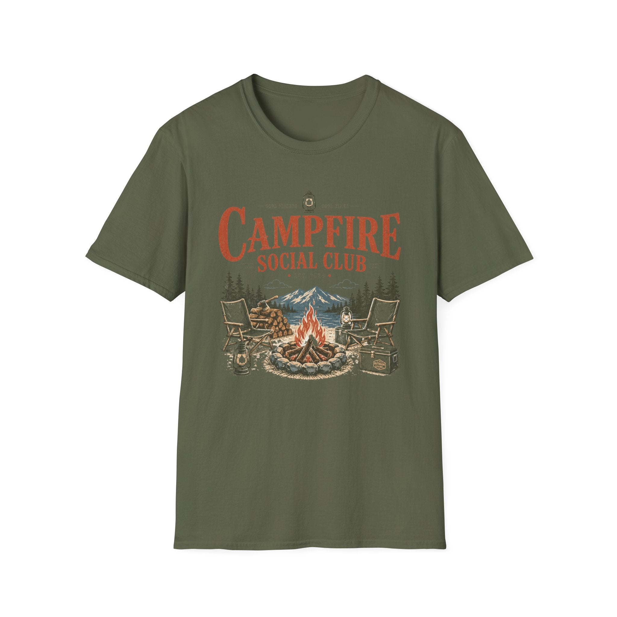 Camp Fire Social Club- T-Shirt