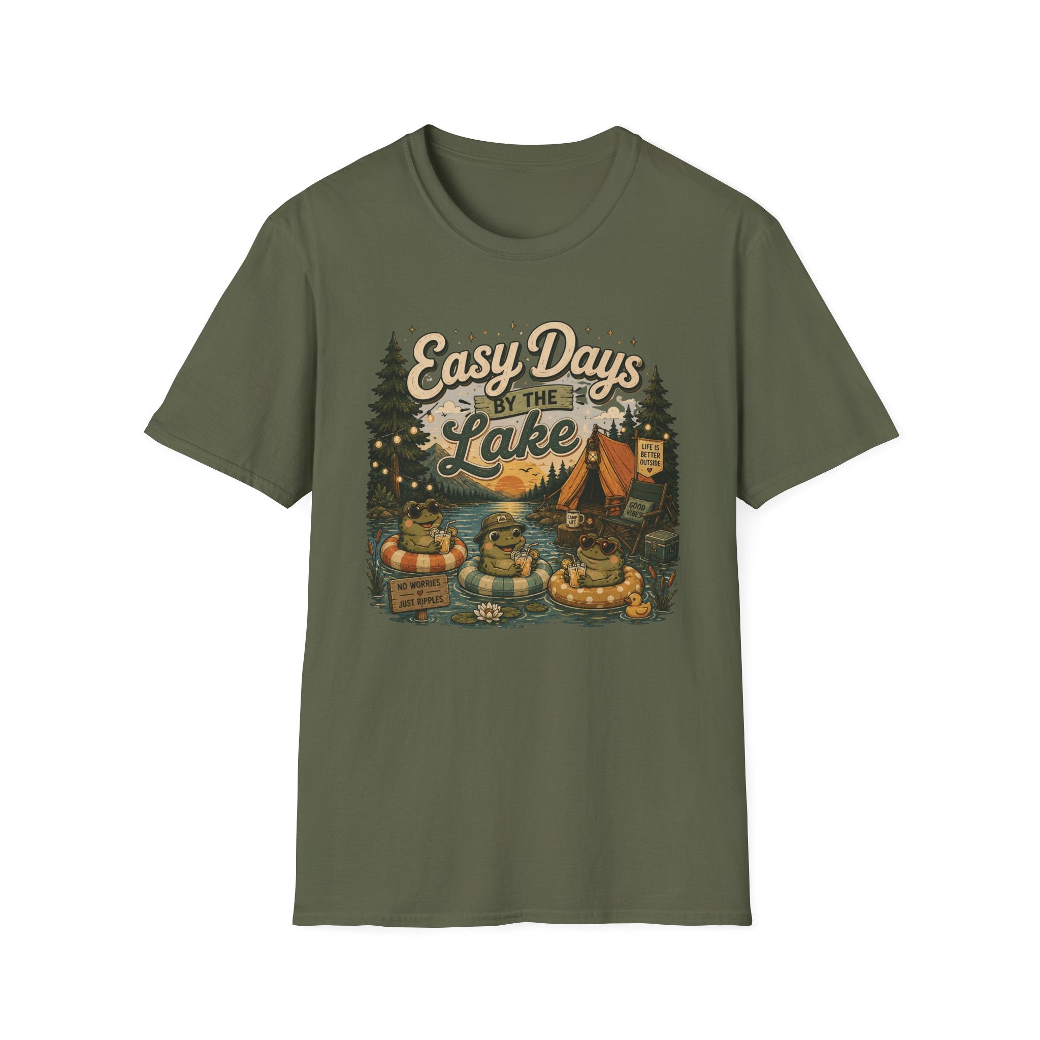 Easy Lake Days - T-Shirt