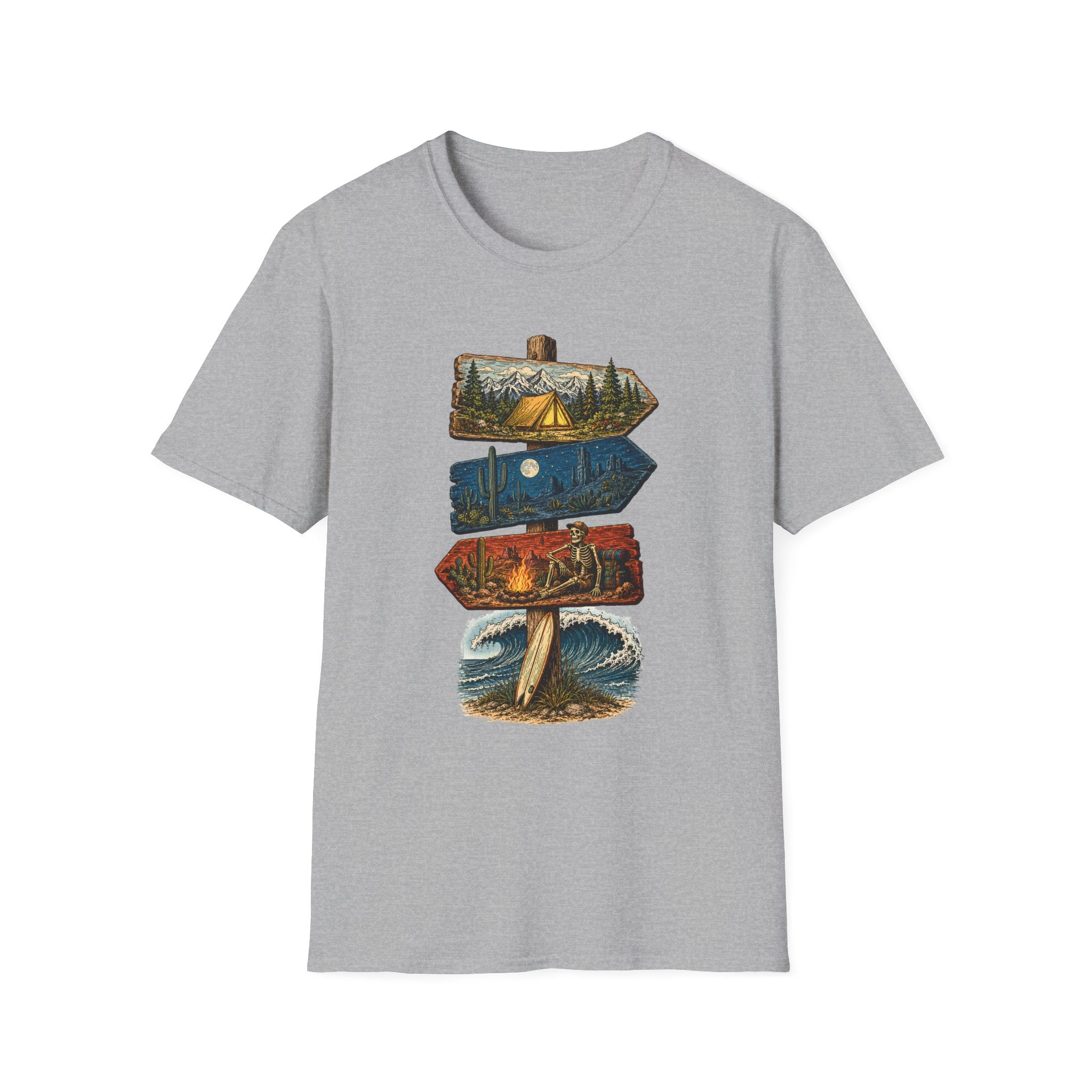 Skeleton Adventures- T-Shirt