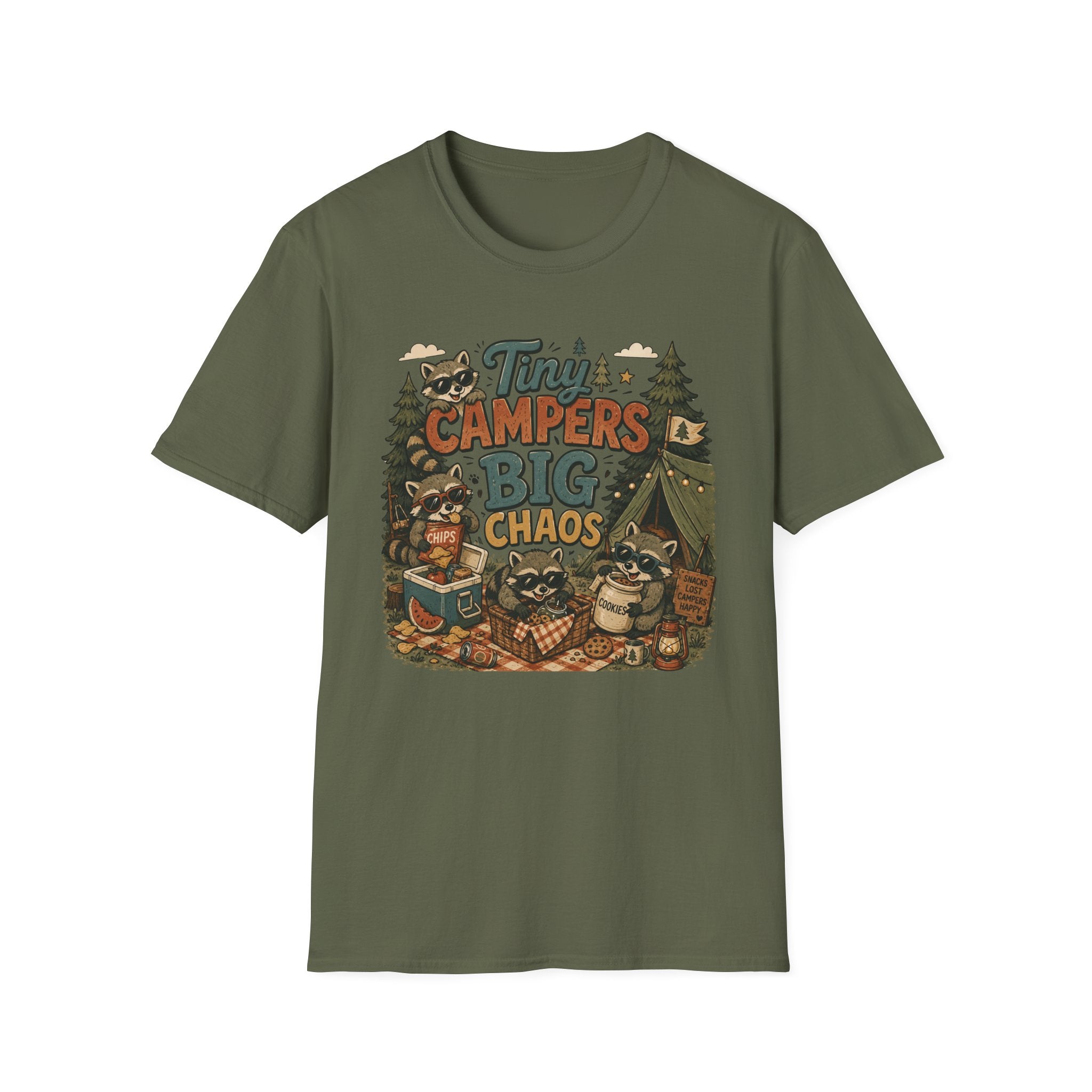 Tiny Camper Big Chaos - T-Shirt