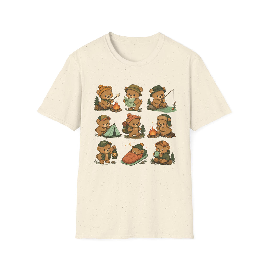 Camping Bears -T-Shirt