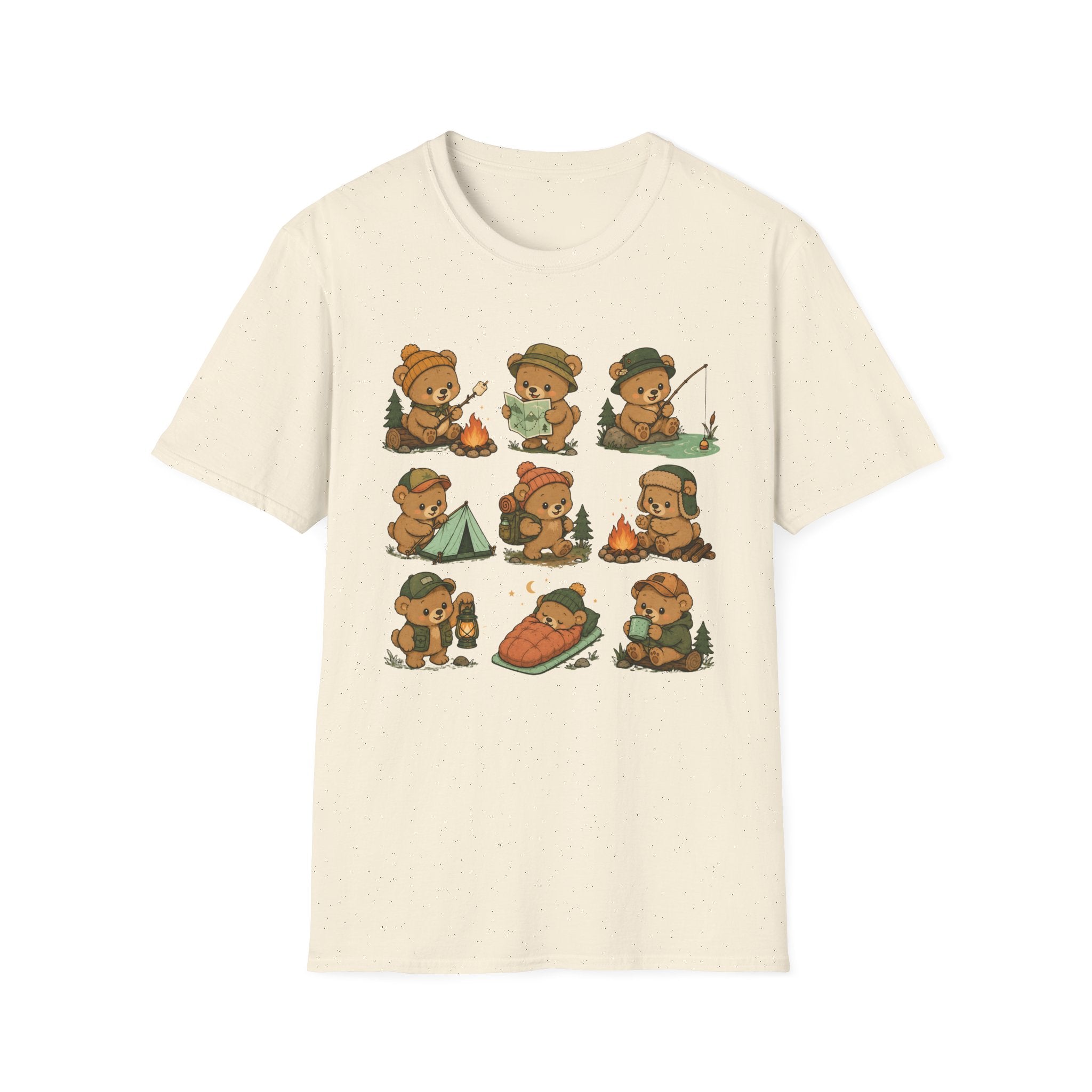 Camping Bears -T-Shirt