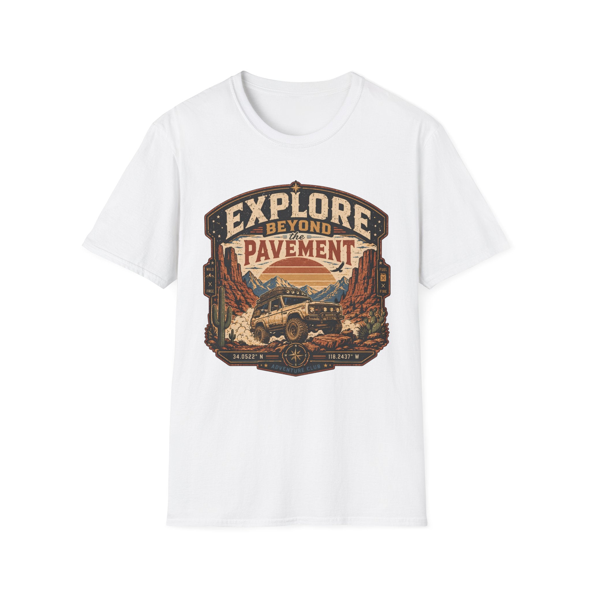 Explore Pavement- T-Shirt