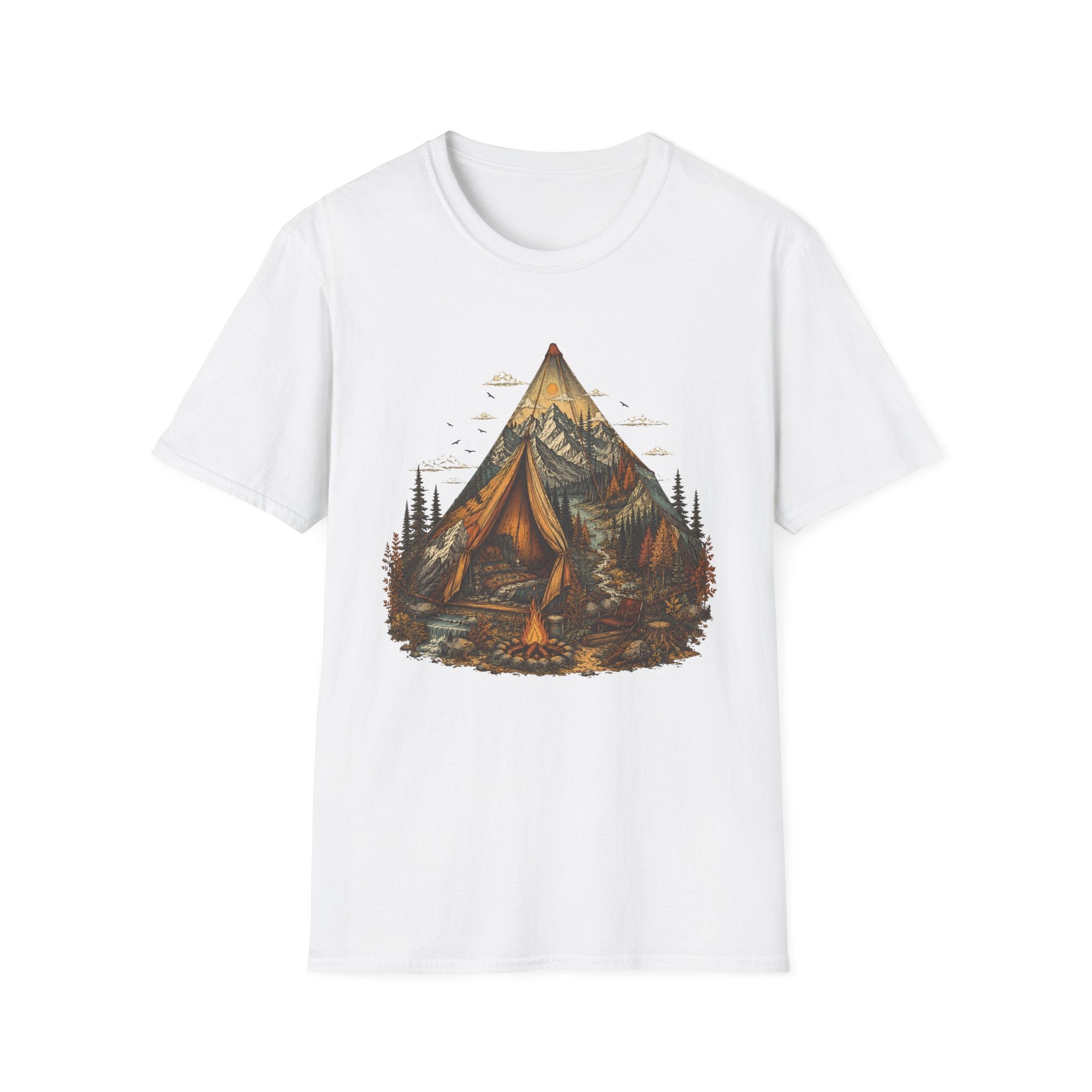 Camping Tent - T-Shirt