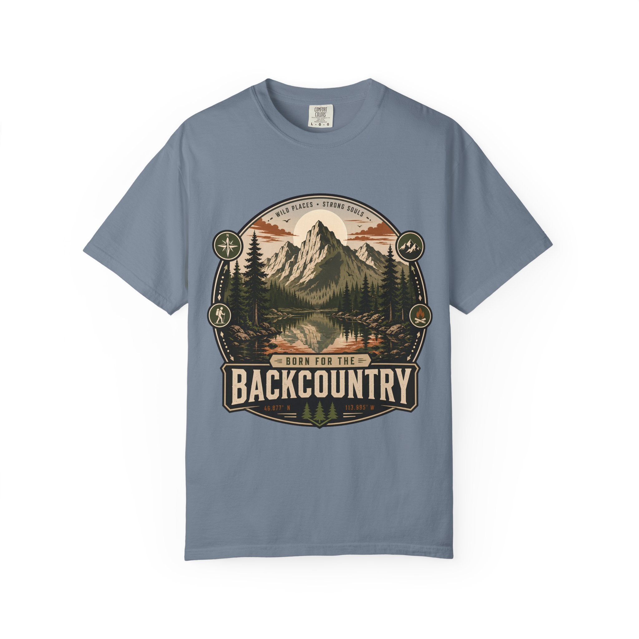 Born for the Backcountry - Comfort Colors T-Shirt