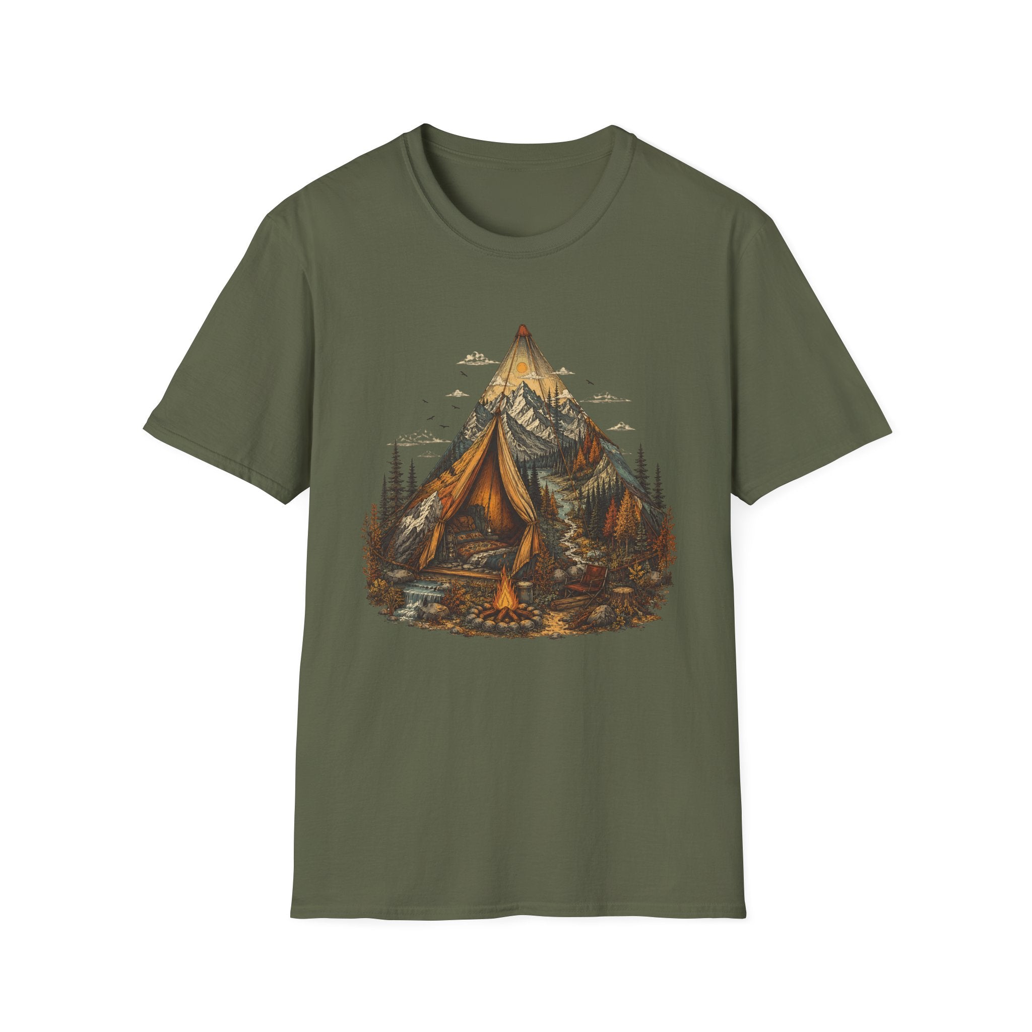 Camping Tent - T-Shirt
