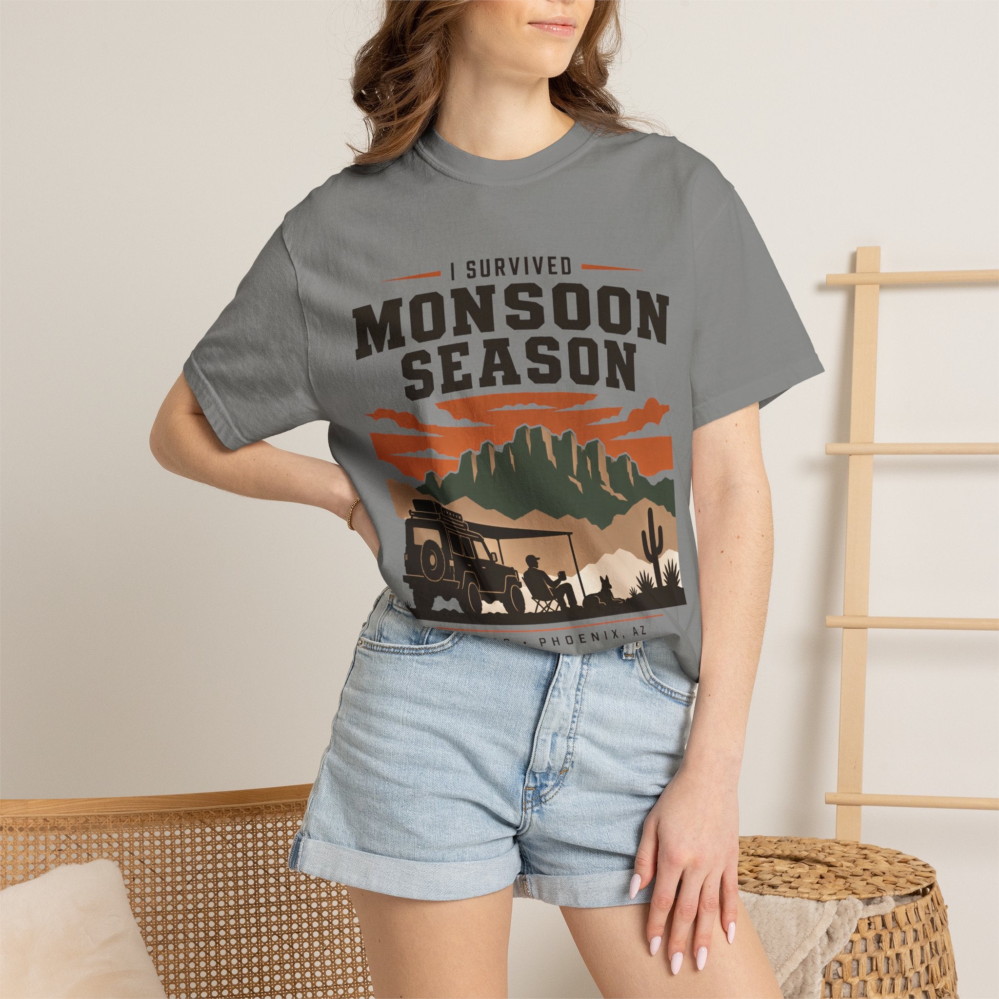 I Survived Monsoon 2026 - Comfort Colors T-Shirt