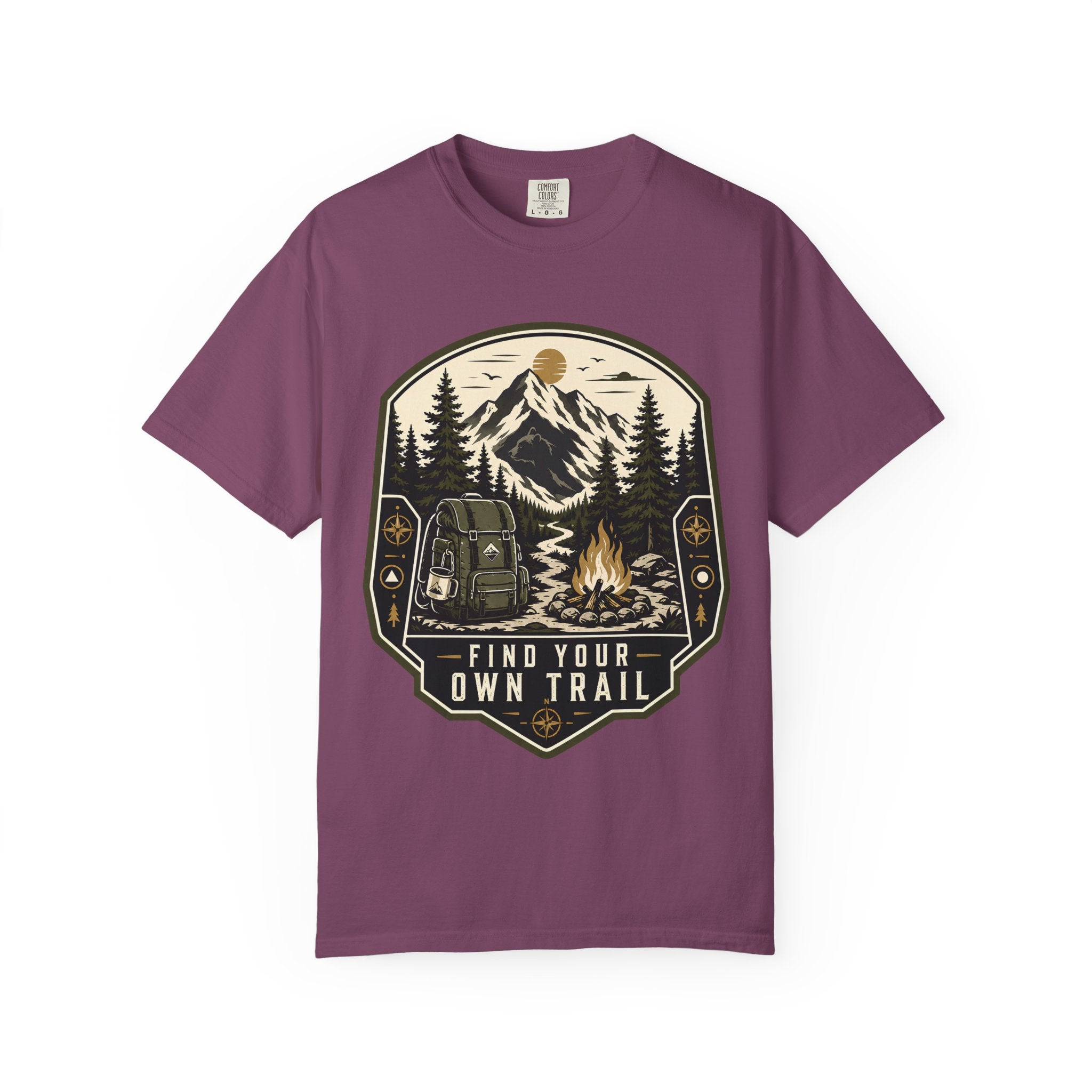 Find your own trail - Comfort Colors T-Shirt