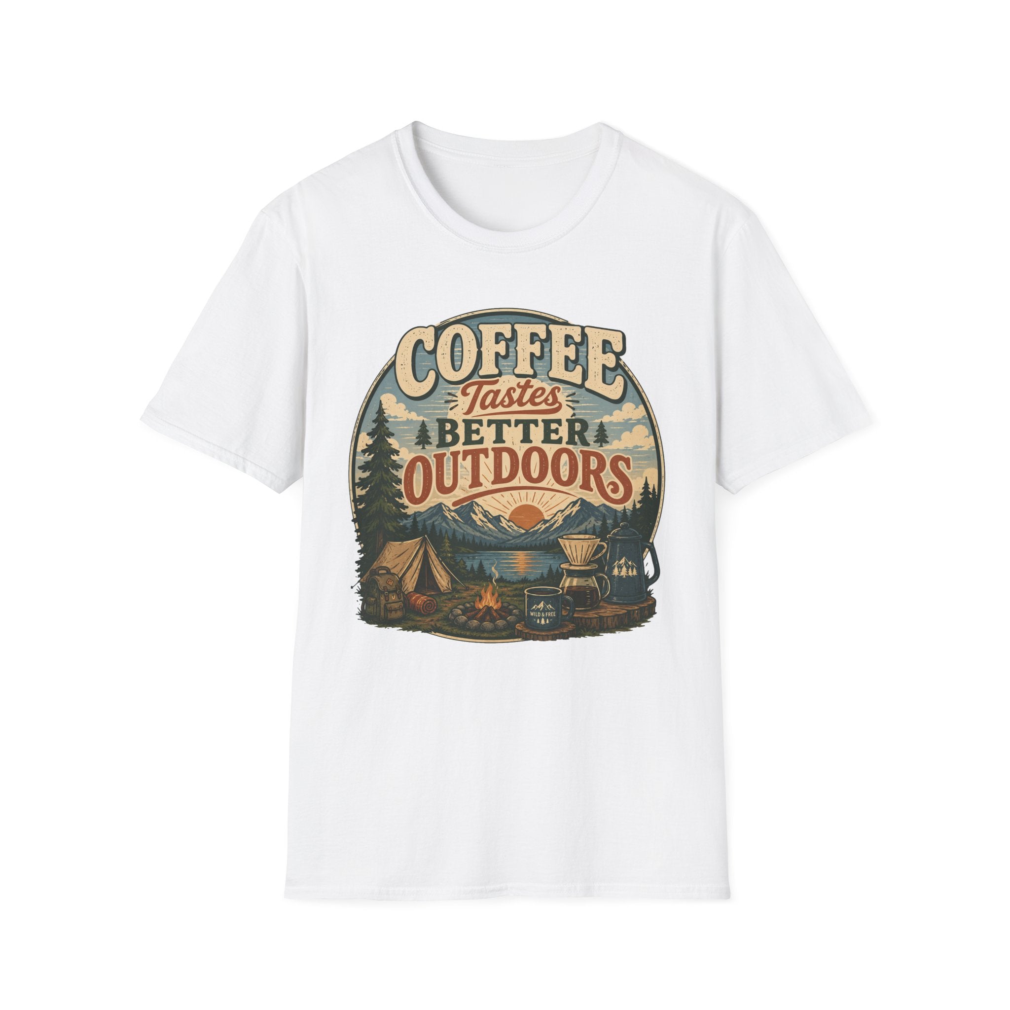 Coffee and Camp - T-Shirt