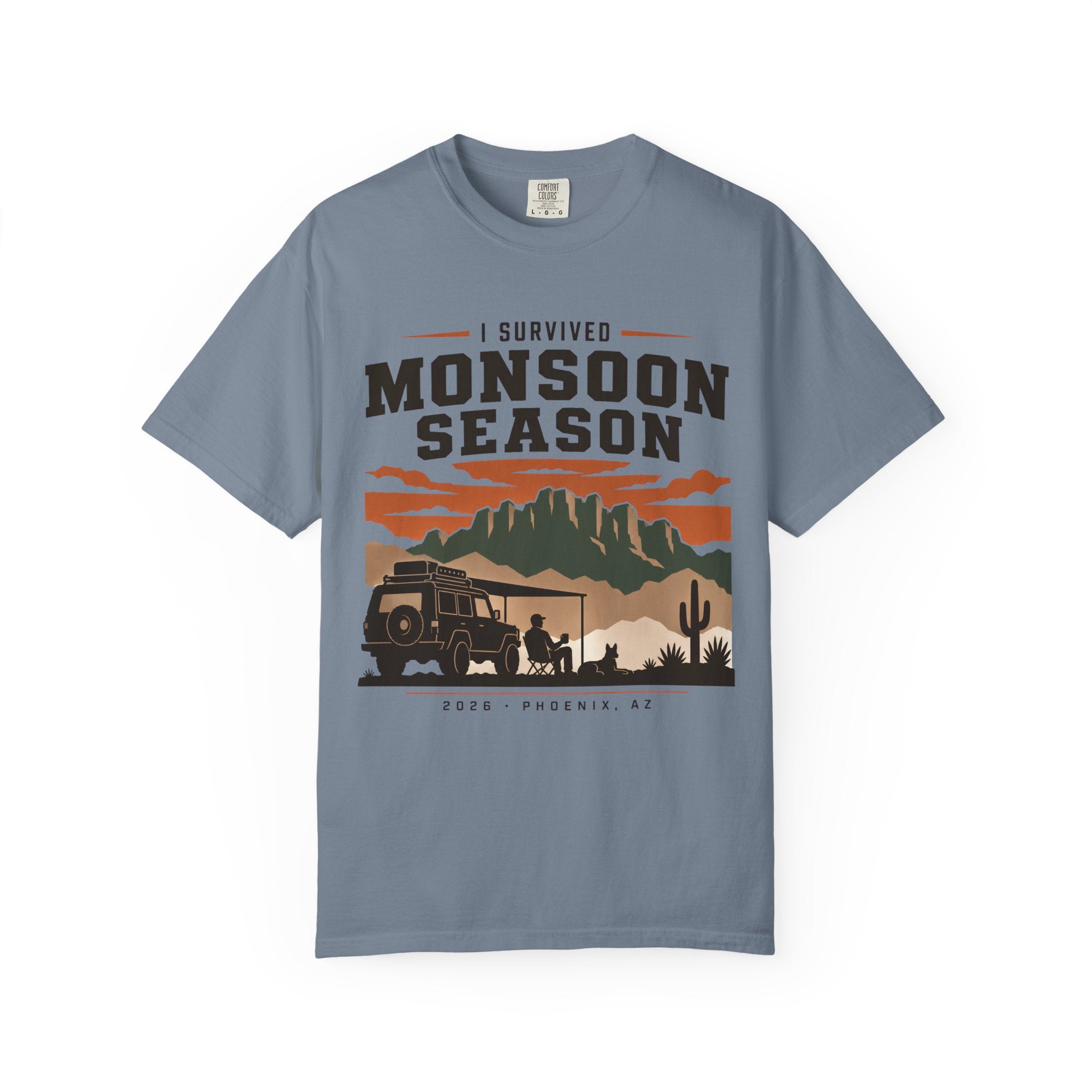 I Survived Monsoon 2026 - Comfort Colors T-Shirt
