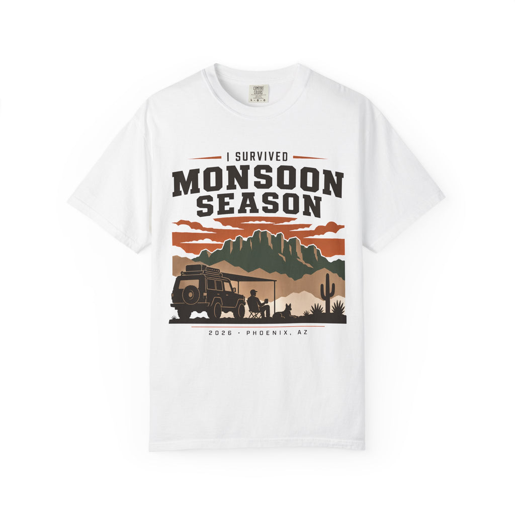 I Survived Monsoon 2026 - Comfort Colors T-Shirt