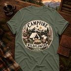 Campfire and Wildflower - T-Shirt