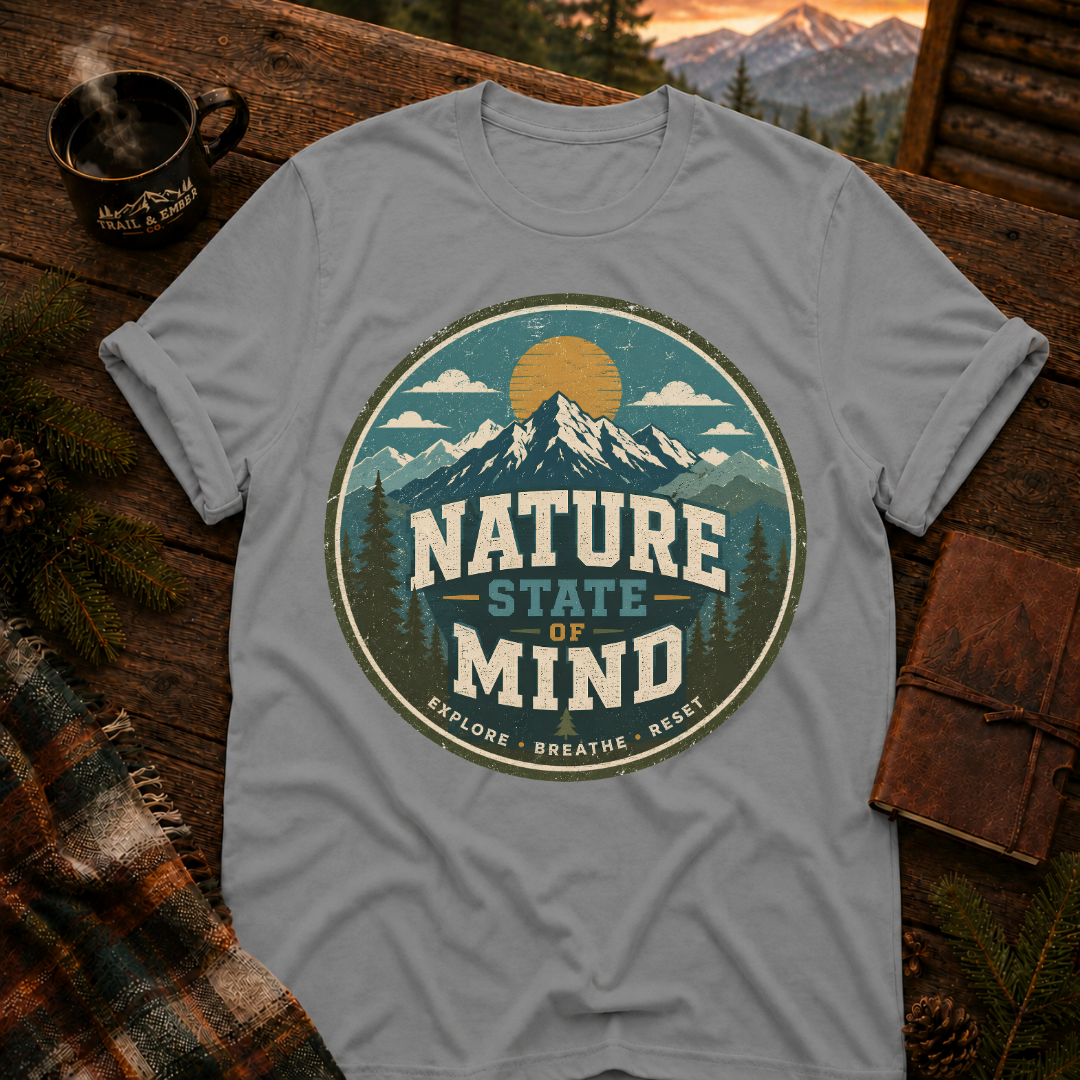 Nature State Of Mind - T-Shirt