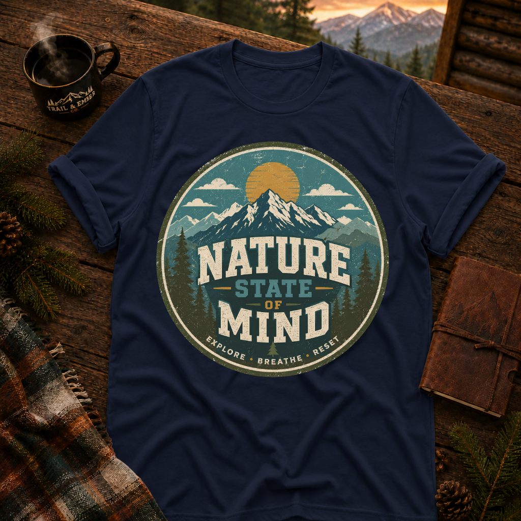 Nature State Of Mind - T-Shirt