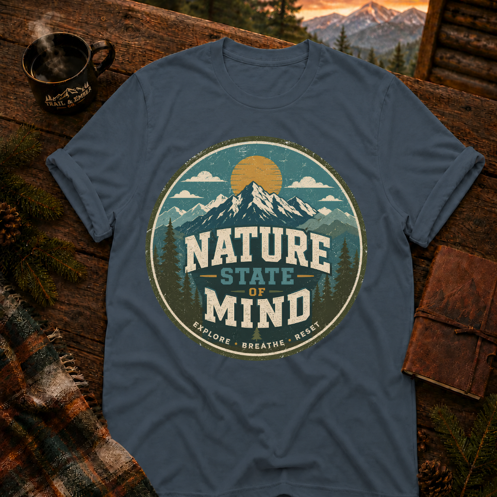 Nature State Of Mind - T-Shirt