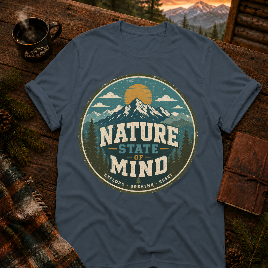 Nature State Of Mind - T-Shirt
