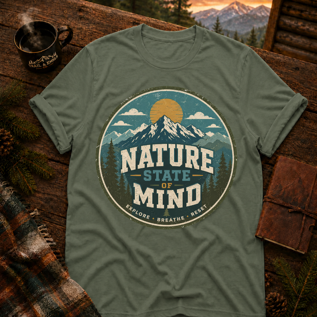 Nature State Of Mind - T-Shirt