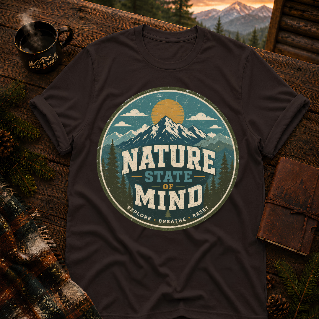 Nature State Of Mind - T-Shirt