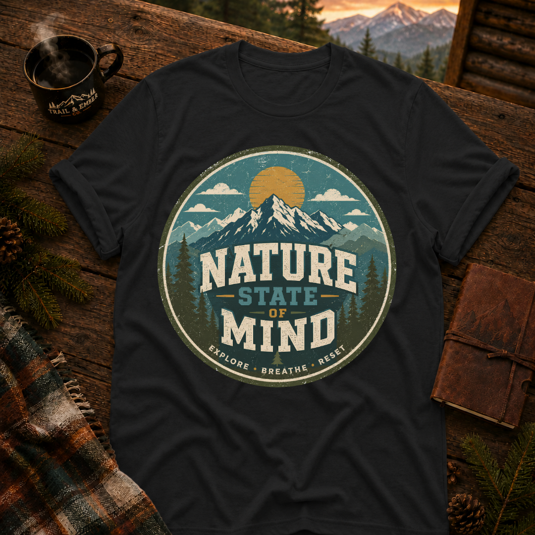 Nature State Of Mind - T-Shirt