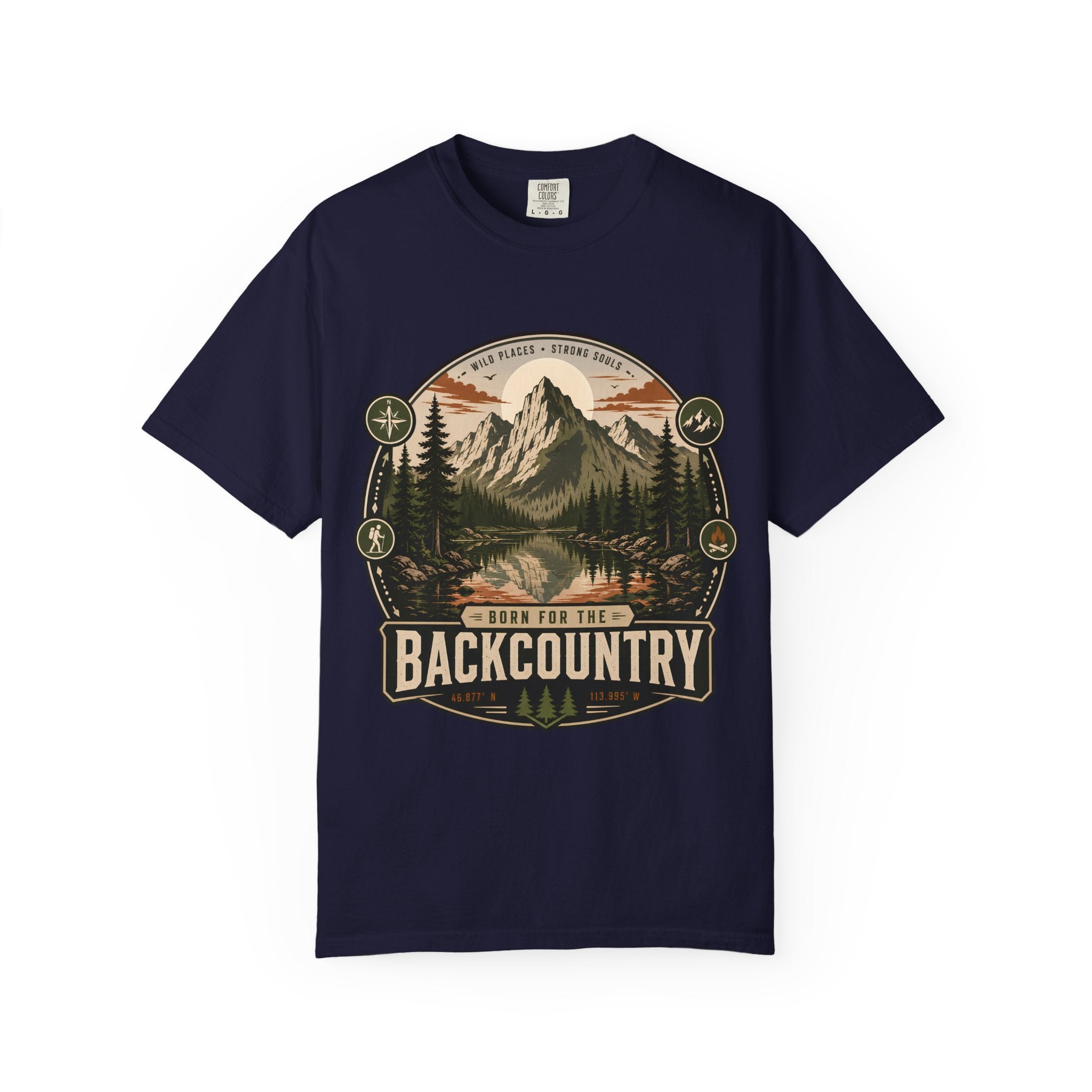 Born for the Backcountry - Comfort Colors T-Shirt