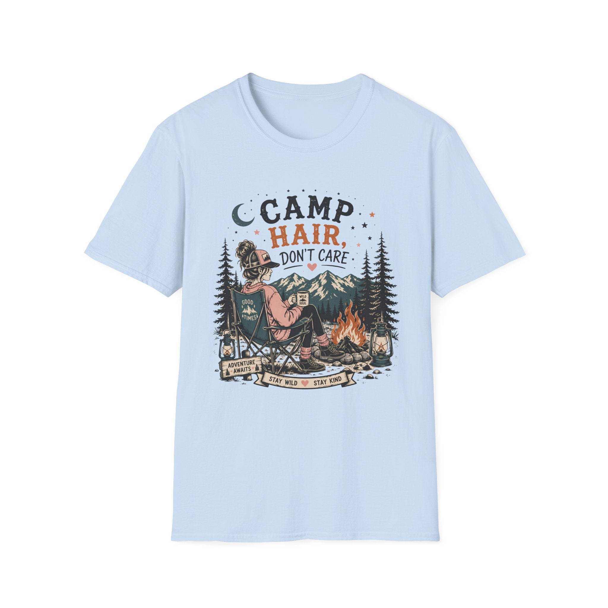 Camp Hair Don't Care T-Shirt