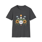 Sunflower Compass Mountain - T-Shirt